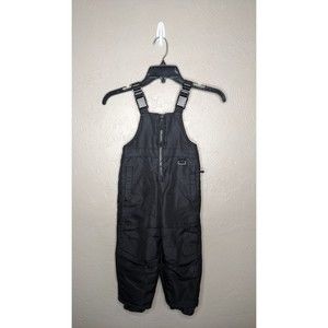 Circo Toddler 18 Months Black Overalls Ski Pants Snow Bibs